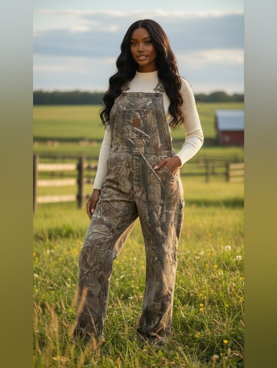 Carhartt Pants - Carhartt Realtree Camo Overalls
